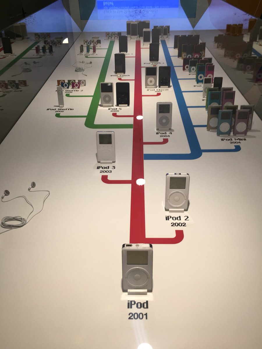Musica ne abbiamo??? Music everywhere!! #apple #applemuseum #museoapple #praga #prague #ipod #ipod #musica #music #Tecnologia #teck #color #modern #sound #travel #viaggi #musei
