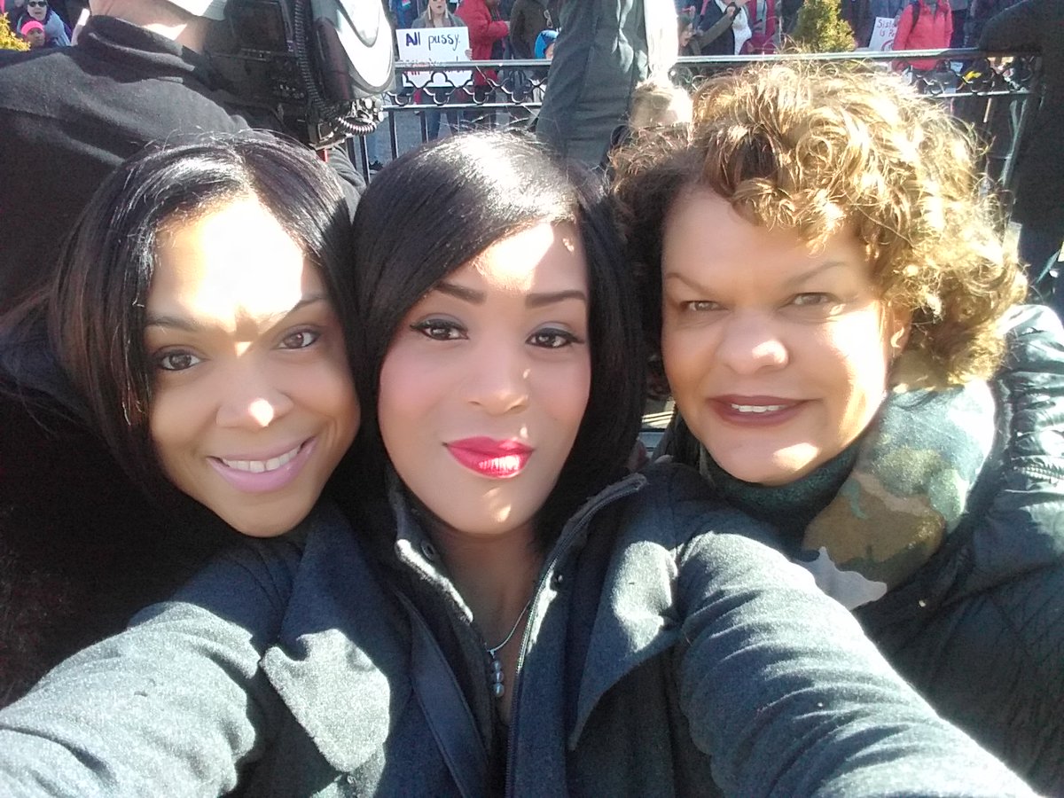 My voice cannot be Bought, Borrowed or Traded it is my power...I am very Powerful!~Pam Curtis <a href="/MayorPugh50/">Mayor Catherine Pugh</a> @MarilynMosbyEsq <a href="/TheRealDaytime/">The Real</a> #WomensMarch