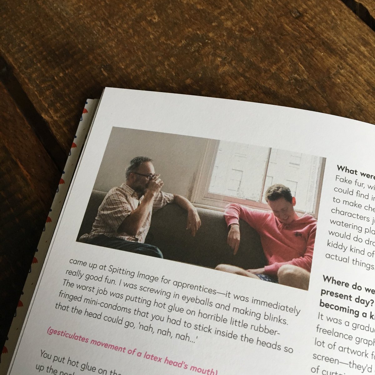 Mr_Bingo's tweet photo. My first feature length interview (as in I’m asking the questions) ‘When Mr Bingo met @WilfridWood’ is out now in @UmbrellaLDN’s Undercover magazine. First 50 people to DM @UmbrellaLDN their address will get a copy! 👍🏻 https://t.co/7pLLbLedKP