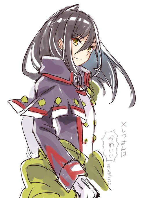 公式の供給に動揺して衝動的に描いてしまった…。メレフさんはかわいい。かわいい。
#ゼノブレイド2 
