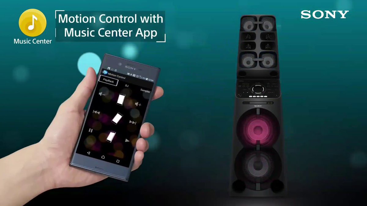 sony music center settings sony music center settings