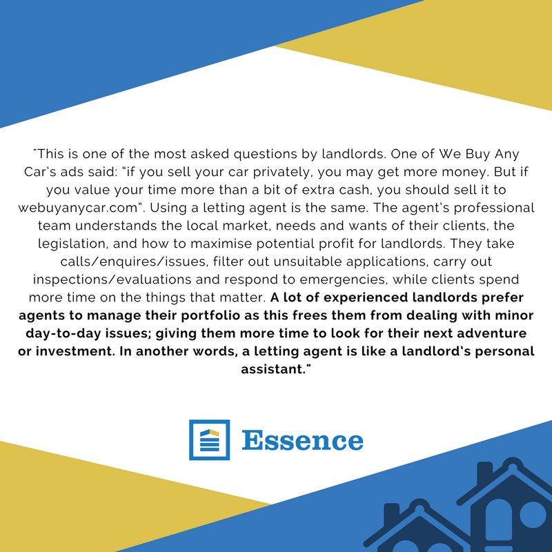 EssenceBham's tweet image. Why should I use a letting agent? This is one of the most commonly asked questions, and here's the answer in a nutshell - an agent is essentially a landlord's PA, which means we free up time for you to grow your business. #AskEssence #Property #lettings