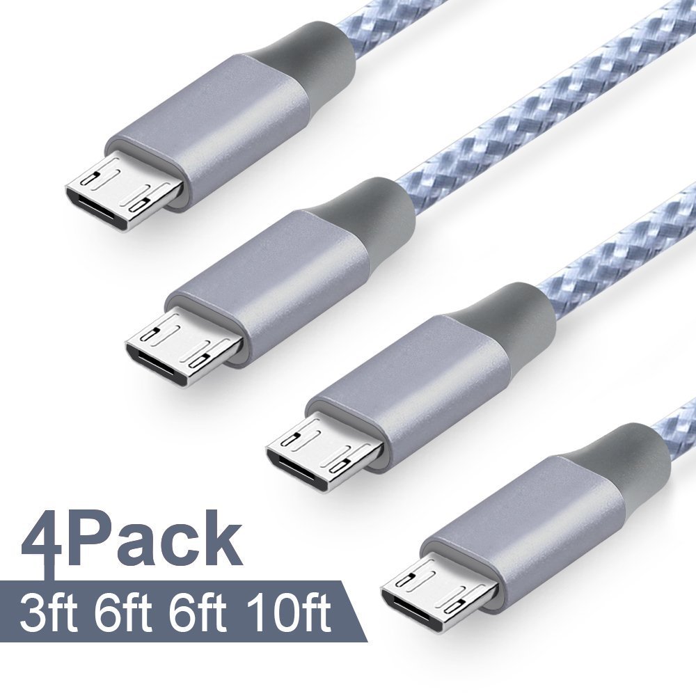 GR8ProWorkshop's tweet photo. 65 % OFF #sale #save #microUSBcable #chargingcable ONSON Micro USB Cable,4Pack 3FT/6FT/6FT/10FT Long Premium Nylon Braided Android Charger USB to Micro USB Charging Cable Samsung Charger Cord for Samsung Galaxy S7 Edge/S7/S6/S4... https://t.co/BPWxGazW4B https://t.co/BirDJgXXWM