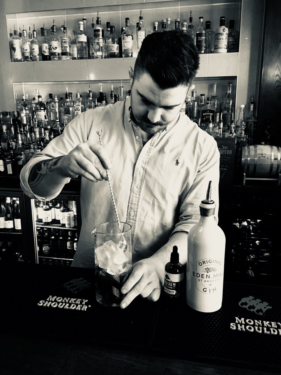 Amazing news our favourite moustached Irishman <a href="/BruachBar/">Bruach Bar & Res</a> GM Christopher Smith has made the final of @TheMenu_Courier ‘Mixologist/Sommelier of the Year’ 🍸 
#irishbartender #mixolologist #bruach #broughtyferry #courieraward