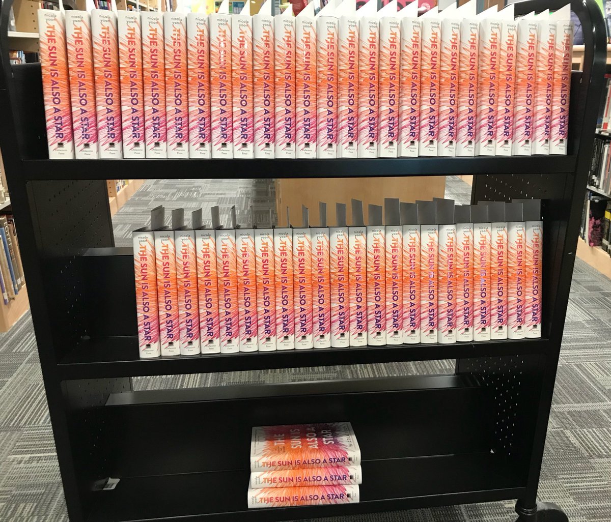 RHS_lib's tweet image. Today is the day...Nicola Yoon will be at the library!  Students who signed up to attend should remember to bring their books!  @rjshsraiders