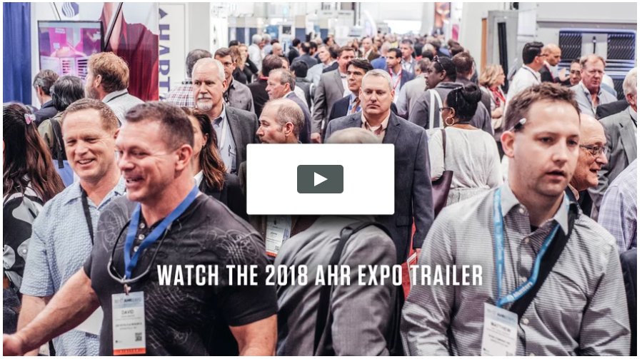 Today is the day! Opening day of the #AHRExpo2018 in #Chicago! Stop by the Infloor Heating Systems booth (#8149) to see what's new. ahrexpo.com