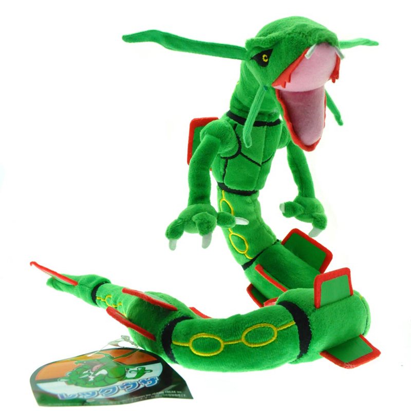 PokeMansion's tweet photo. Pokemon Rayquaza Plush 32" 83CM #Pokemon #PokemonGo https://t.co/JCODAkzKeu https://t.co/FTLpXQ06Cs