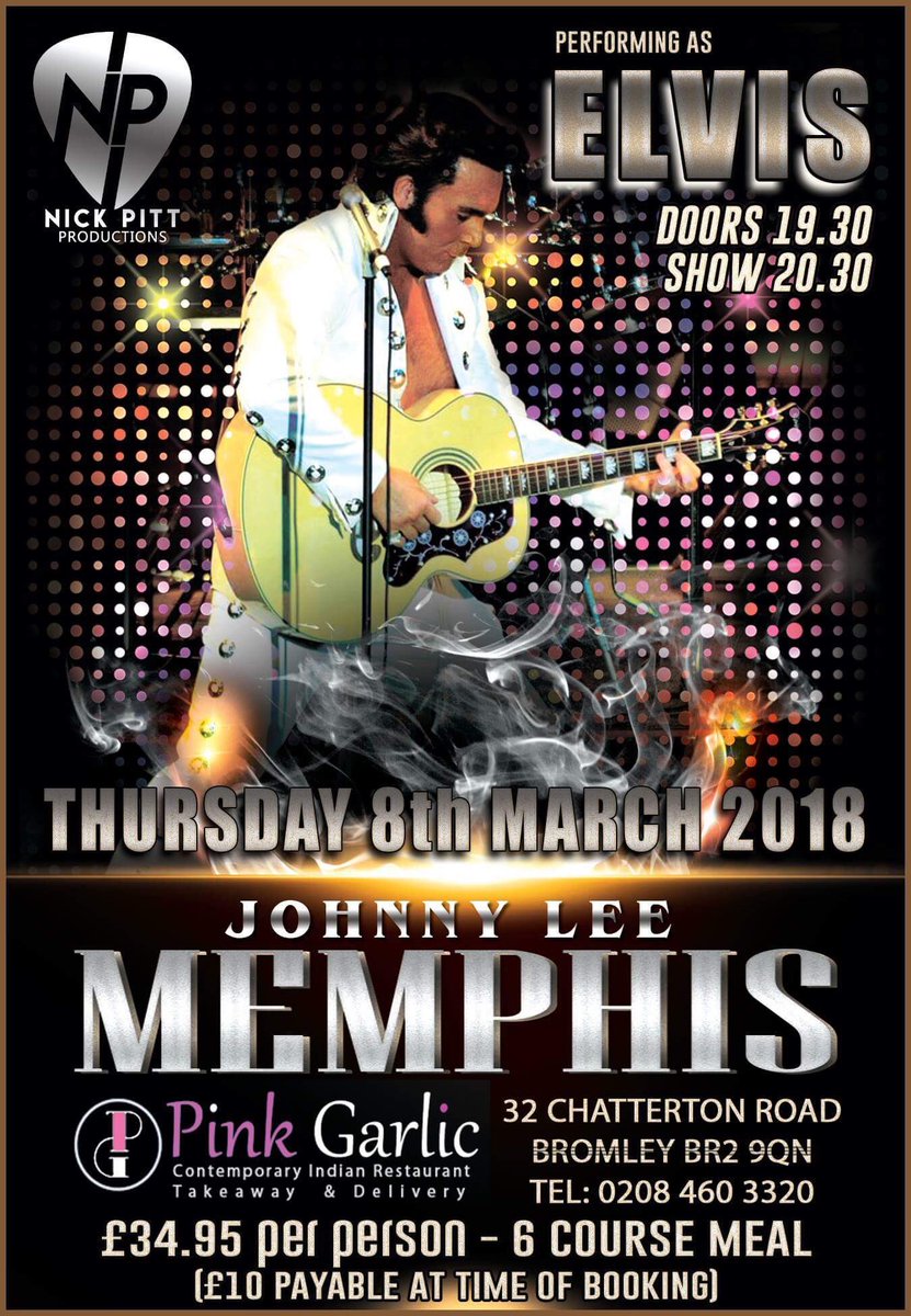 PinkGarlicBrom's tweet photo. @JL_Memphis is back! #Elvis #PinkGarlic https://t.co/JN4DTgOAB6