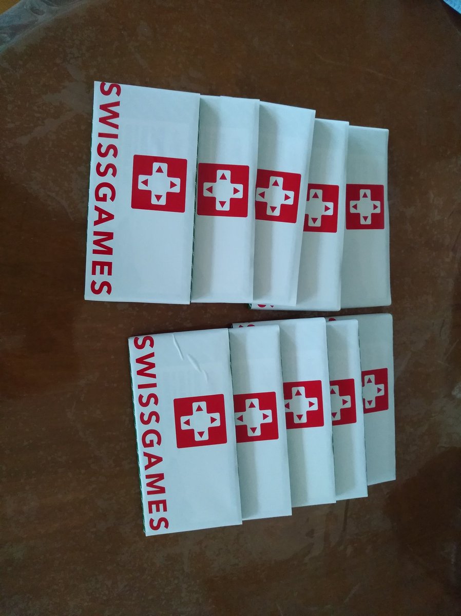 kraklegrand's tweet photo. Packing my stuffs for #TaipeiGameShow2018 with some swiss chocolates #swissgames #indiegame https://t.co/3REObyMBwE