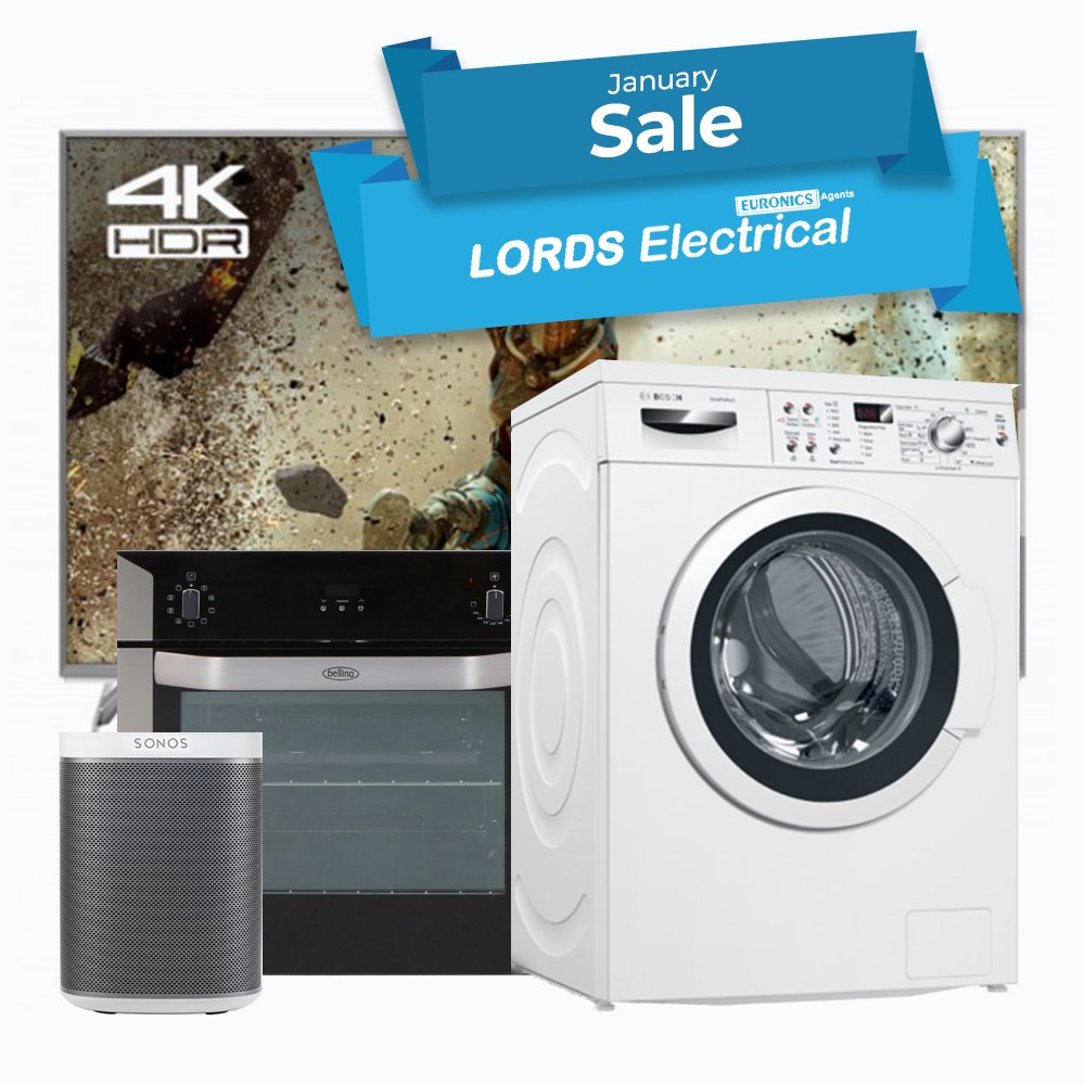There's not long left to go until the end of our fantastic sale! From Sonos speakers and 4K televisions to household necessities, make the most of our incredible savings! Visit lords-electrical.co.uk/winter-sale/?p…