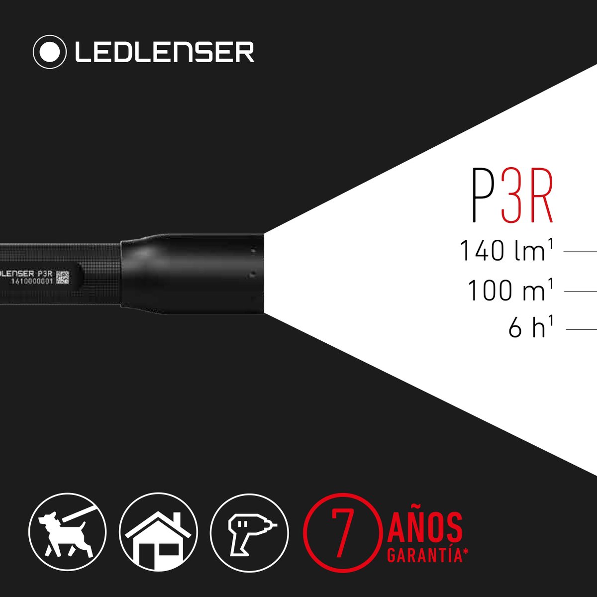 Pequeña pero ratona Nueva linterna #ledlenser #P3R, con tan sólo 10,2 cms y 42 gr de peso incluidas baterías, tendrás toda la luz que necesites para esas pequeñas cosas del día a día.
#light #p3r #usegeneral #pro