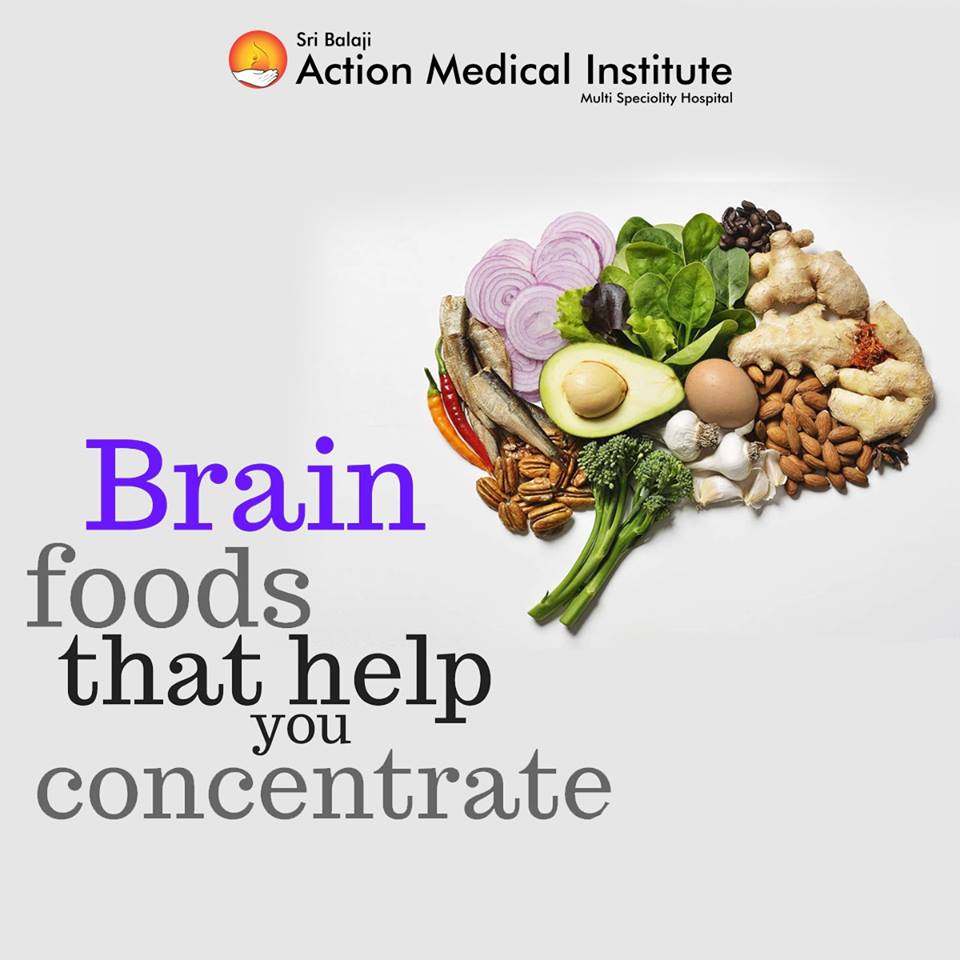 action_cancer's tweet photo. Brain food that helps you to concentrate:
•Caffeine and sugar enhance alertness.
•Fish
•Daily dose of nuts & chocolate.
•Blueberries
#SriBalajiActionMedicalInstitute #BalajiAction #Besthospital #DelhiNCR #Food #Health https://t.co/jsVtvVUQ3o