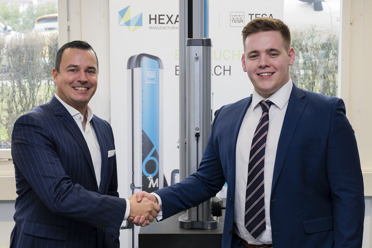 TESA welcomes Kieran Billingsley, the new TESA UK and Ireland Market Manager! Last week in TESA headquarters with Stefan Pittrich (TESA Global Sales Director) for business meetings and training.