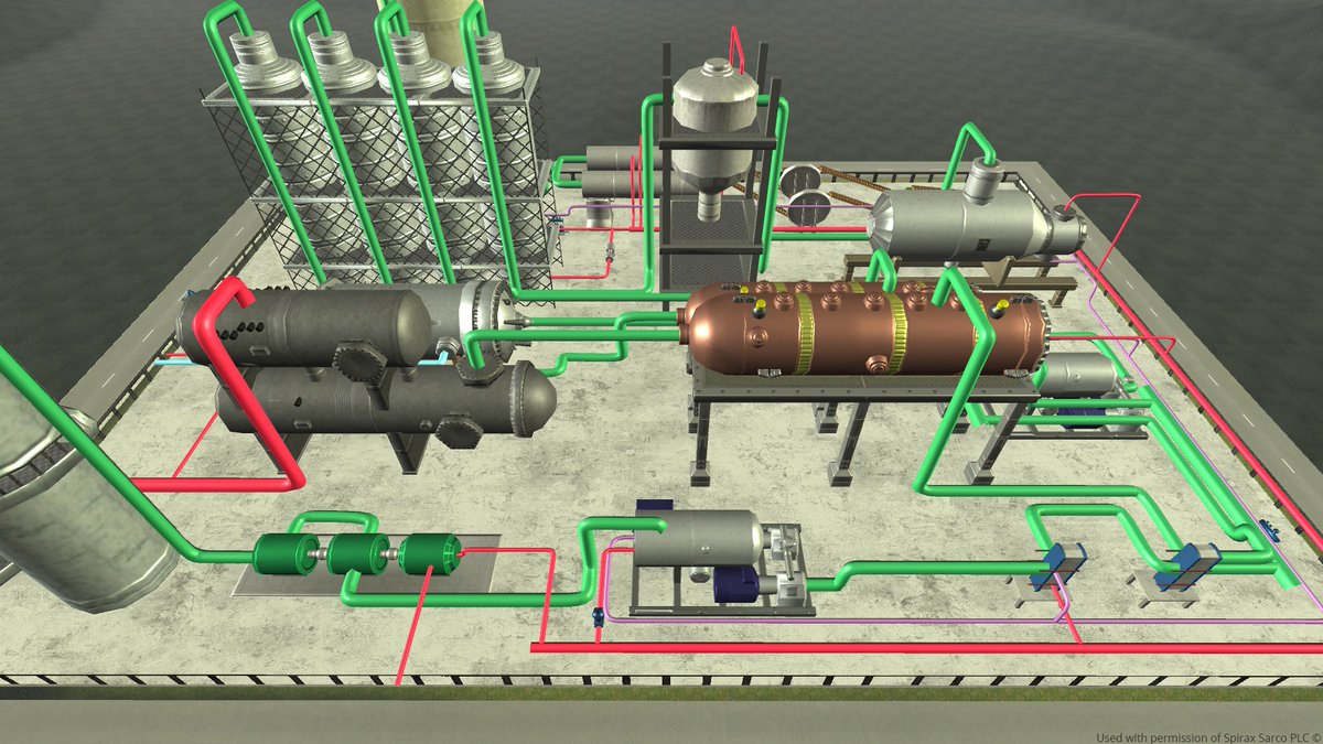 Nutshell3D's tweet image. The second set of screenshots from our recent Interactive Chemical Plant Map for @spirax_sarco.
Developed using @blender_org and @unity3d , it is the latest in our series of cutting edge 3D maps.
Further examples of our work here - bit.ly/Nutshell3D_Por…