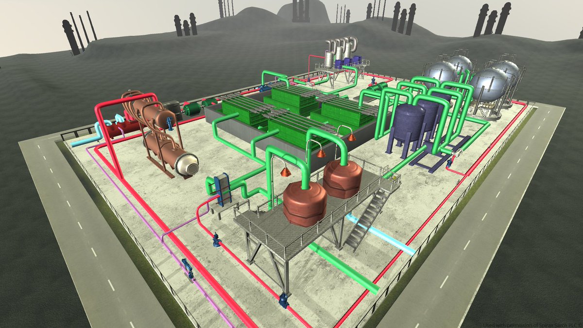 Nutshell3D's tweet image. The second set of screenshots from our recent Interactive Chemical Plant Map for @spirax_sarco.
Developed using @blender_org and @unity3d , it is the latest in our series of cutting edge 3D maps.
Further examples of our work here - bit.ly/Nutshell3D_Por…