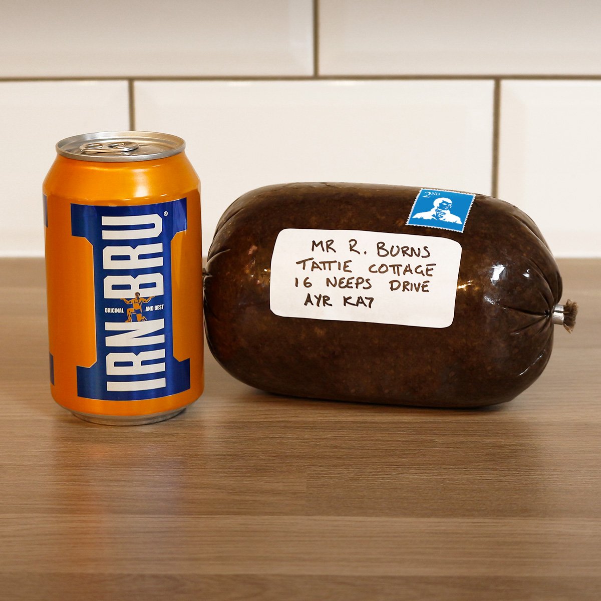 IRNBRU on Twitter "Haggis addressed Ready for BurnsNight