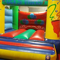emsleys's tweet image. We know little ones love to bounce, so let them bounce off some steam on our bouncy castle and trampolines! #yeadon thebarnemsleys.co.uk