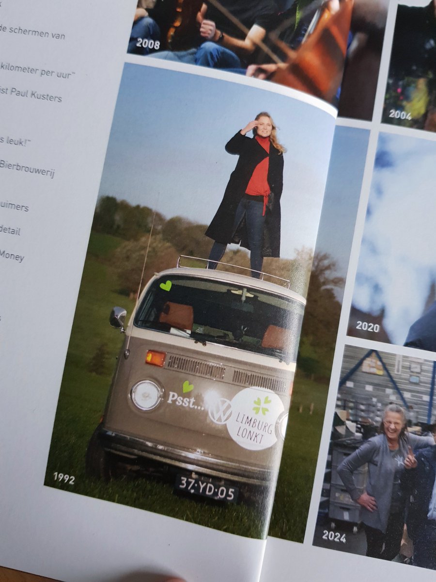 Ik sta in het magazine #Puurzaam van <a href="/Gulpener/">Gulpener</a> van deze maand met een interview over mijn #LimburgLonkt avontuur. Het was voor deze foto dat ik bovenop het VW-busje klom en daarna mijn vingers bezeerde 🤣. Gelukkig is hij gelukt! 😄