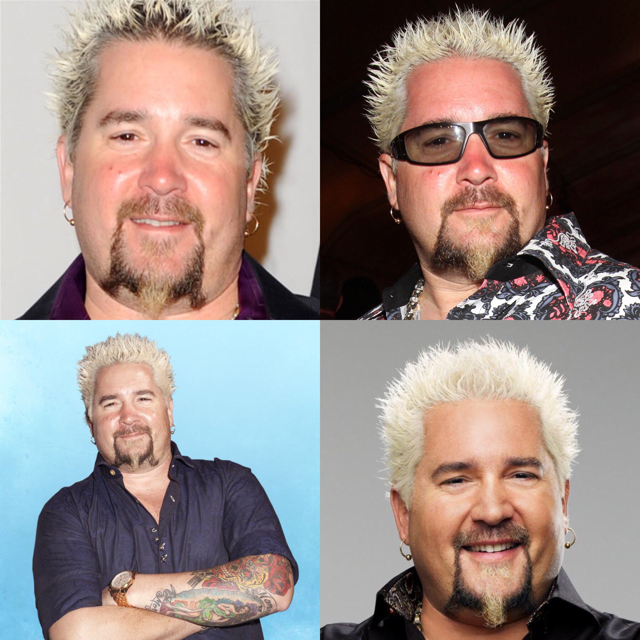 Happy 50 birthday to Guy Fieri . Hope that he has a wonderful birthday.     