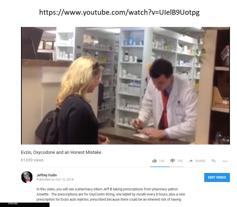 JeffreyFudin's tweet photo. @Rxcology @JeffJBettinger @EricaWegrzyn Evzio, Oxycodone and an honest mistake. Almost 62,000 views. https://t.co/JNLm06cTgc https://t.co/Md6u3lElXu