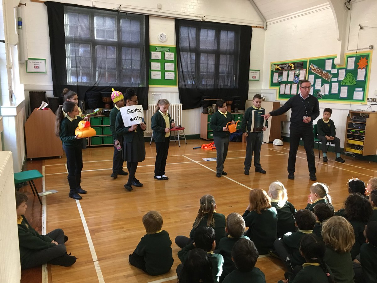 Shrubstreet's tweet photo. A great assembly this morning all about saving water. We certainly found out some very interesting facts! Thank you @stwater https://t.co/3knTFvOuXf