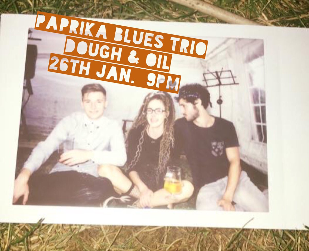 PaprikaBlues's tweet photo. This Friday night catch the Paprika Blues trio at @doughandoil for some #stompingblues😎 and banging pizza 🍕 #paprikabluestrio #paprikaandpizza #blues #funk #band #unsigned #letsgo @WhatsOnShrews @WhatsOnShrops @shroprocks @jimallthetime #livemusic https://t.co/xRhRROtF2o