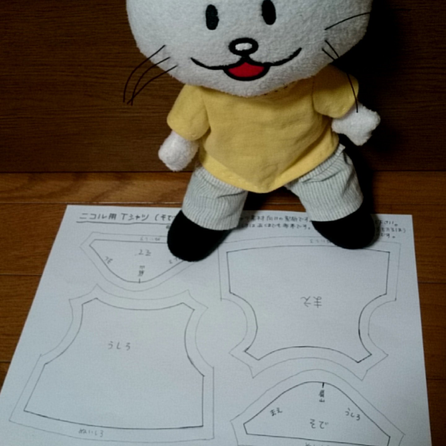 ばん ニコル服型紙 袖と身頃が別のtシャツの型紙を作りました 作り方は後日upします 簡単タイプのtシャツとズボンの型紙も独立させました セブンイレブンのネットプリントで1 29深夜まで 1枚円かかります T Co Xwoq5zkz1f Twitter