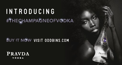 The perfect antidote to a Monday in January...#WorldsFinestVodka #BorntoSparkle