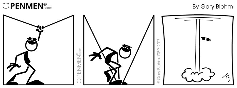 GaryBlehm's tweet photo. Think Outside the Box #PENMEN #ComicStrip #comics #webcomic #webcomics #GoComics #CreatorsSyndicate #ComicStrips #cartoonist #NationalCartoonistsSociety #syndication #SequentialArt #GaryBlehm #Penman #TheOptimist https://t.co/GlaKHedqUn https://t.co/dDu93aSVUc