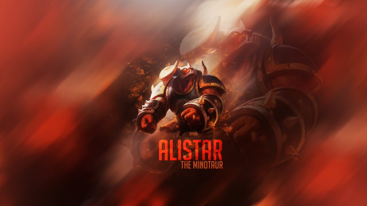 Alistar LoL Splash Art 4K Wallpaper 365