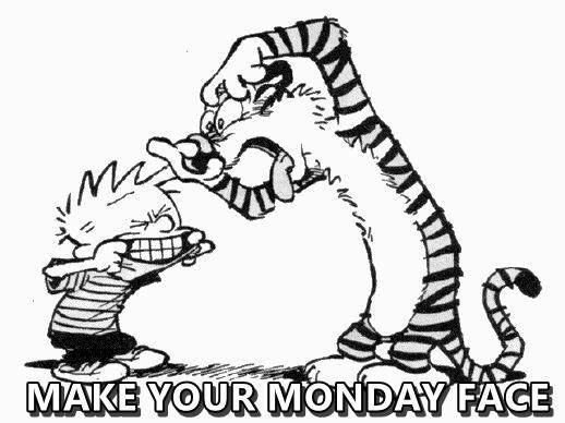 Calvinn_Hobbes's tweet photo. Make your Monday face! https://t.co/sBKRaus4yF