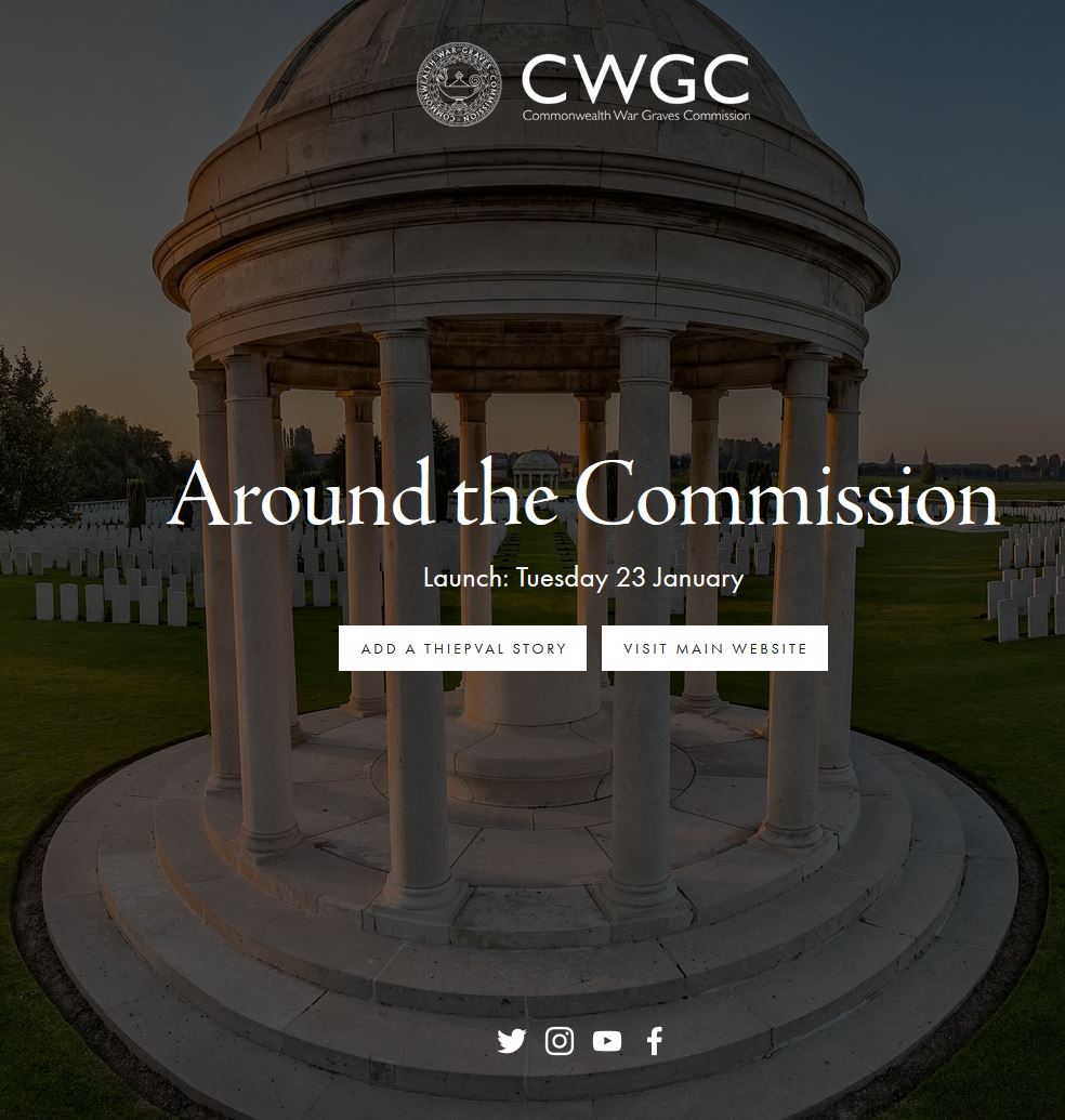 This time tomorrow our newly reworked blog will be live. In it we aim to give you a brand new insight into the work of the Commission. Find out more, here: ow.ly/Skzl30hVi6V #WeAreCWGC #CWGCblog #WW1 #WW2