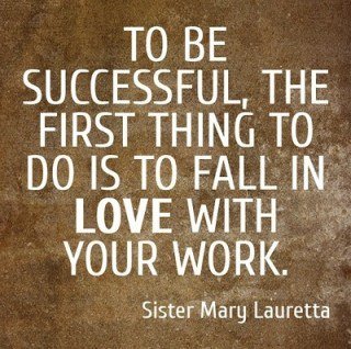 kimberleyday's tweet photo. To be successful, the first thing to do is fall in love with your work #MotivationMonday https://t.co/HYML65WyB2