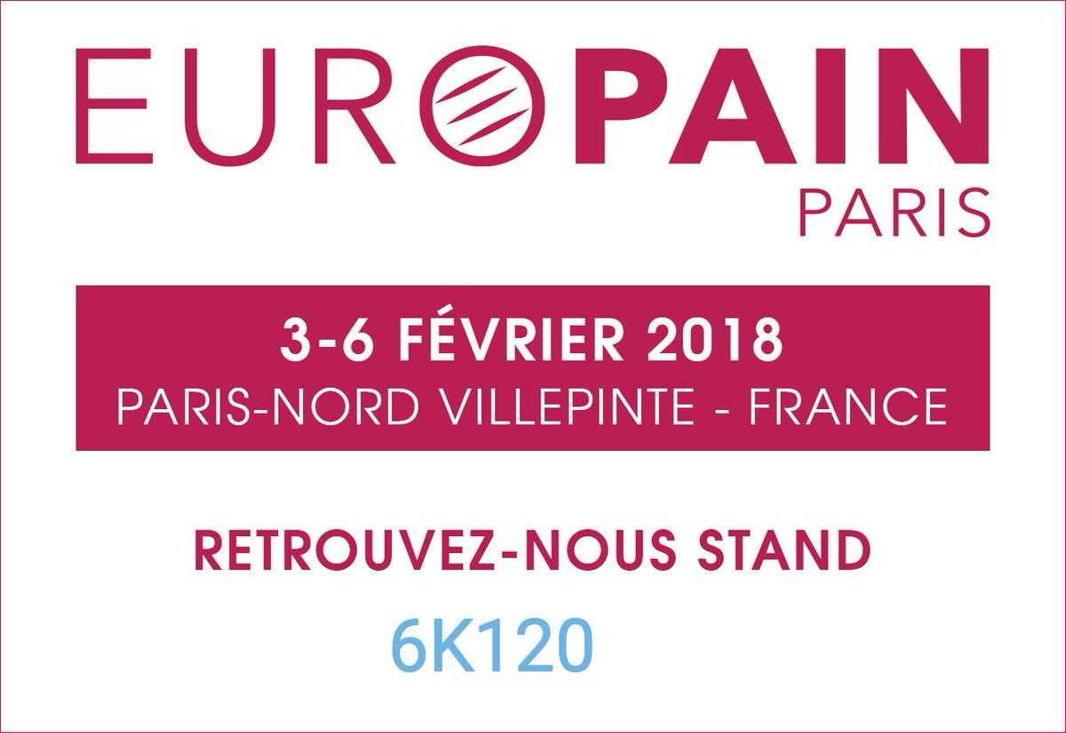 LouisTellier_'s tweet photo. Venez rencontrer notre équipe CHR à @EuropainFrance du 3 au 6 février prochain ! Hall 6 Stand 6K120 #Villepinte #tradeshow #boulpat #CHR https://t.co/9tGbzPKw8G