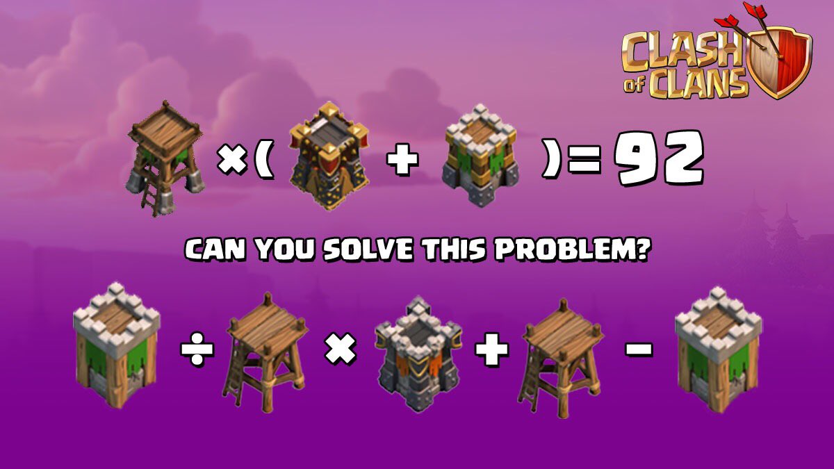 ClashofClans's tweet image. 🤔
