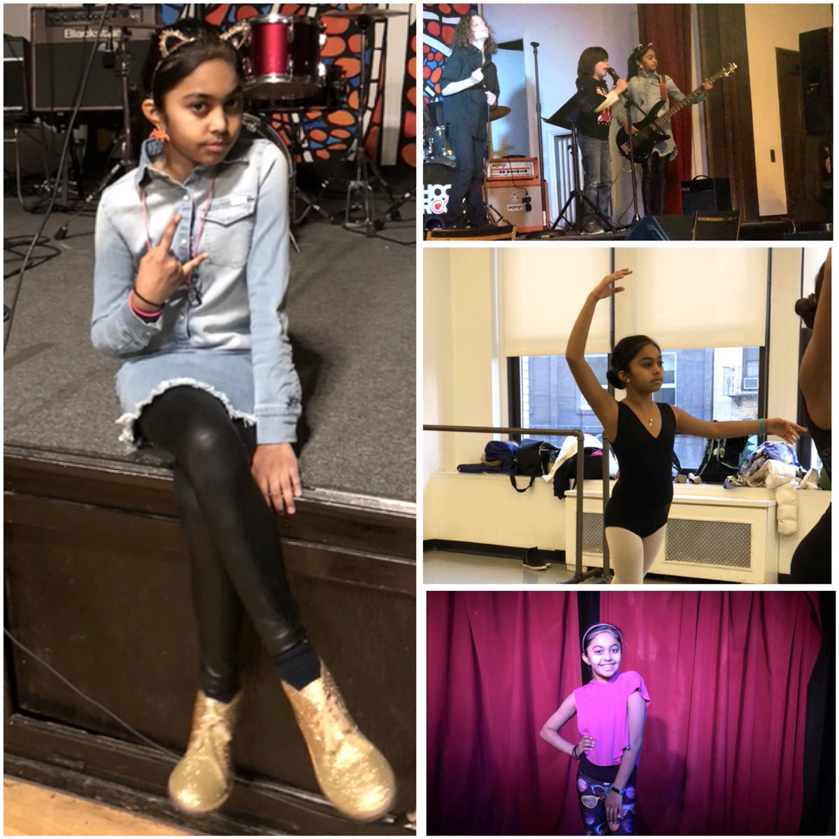 sway_bhatia's tweet photo. #weekend: Final #RollingStones Performance, #Dance & back to Stand Up #musician #bassguitar #vocals #rocknroll #micjagger #sway #drummer #standupcomedy #broadwaydancecenter #broadwaycomedyclub #schoolofrock #dressforsuccess #nopainnogain #mondaymotivation #girlpower #oneworld https://t.co/sJL7PNuADs
