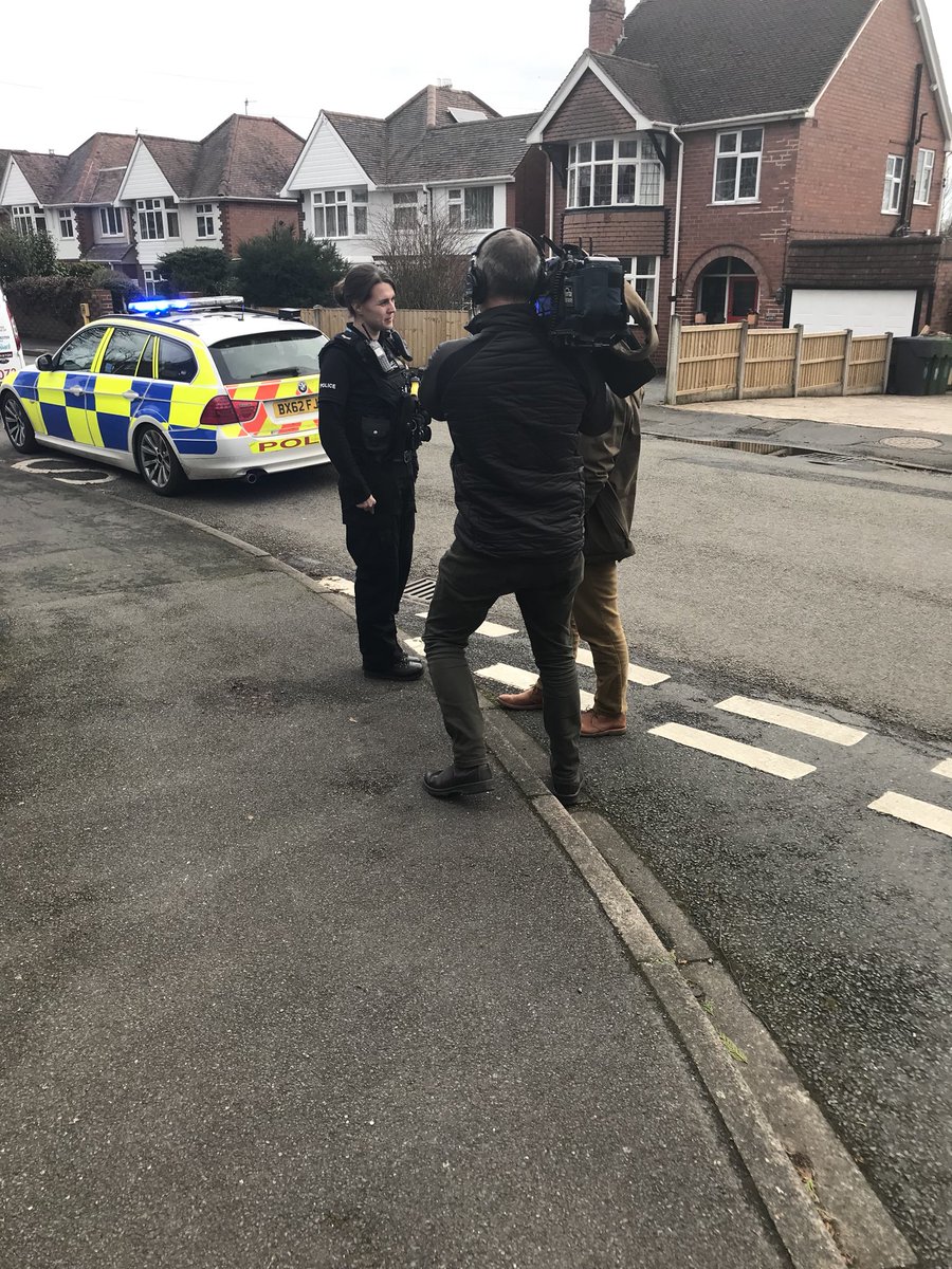 OPUWorcs's tweet photo. Thank you to @lukeitn @itvnews @rupertevelyn out filming with us today highlighting the dangers of using a phone whilst driving #fatal4 #mobilephoneweek https://t.co/ivlpW7dh0M