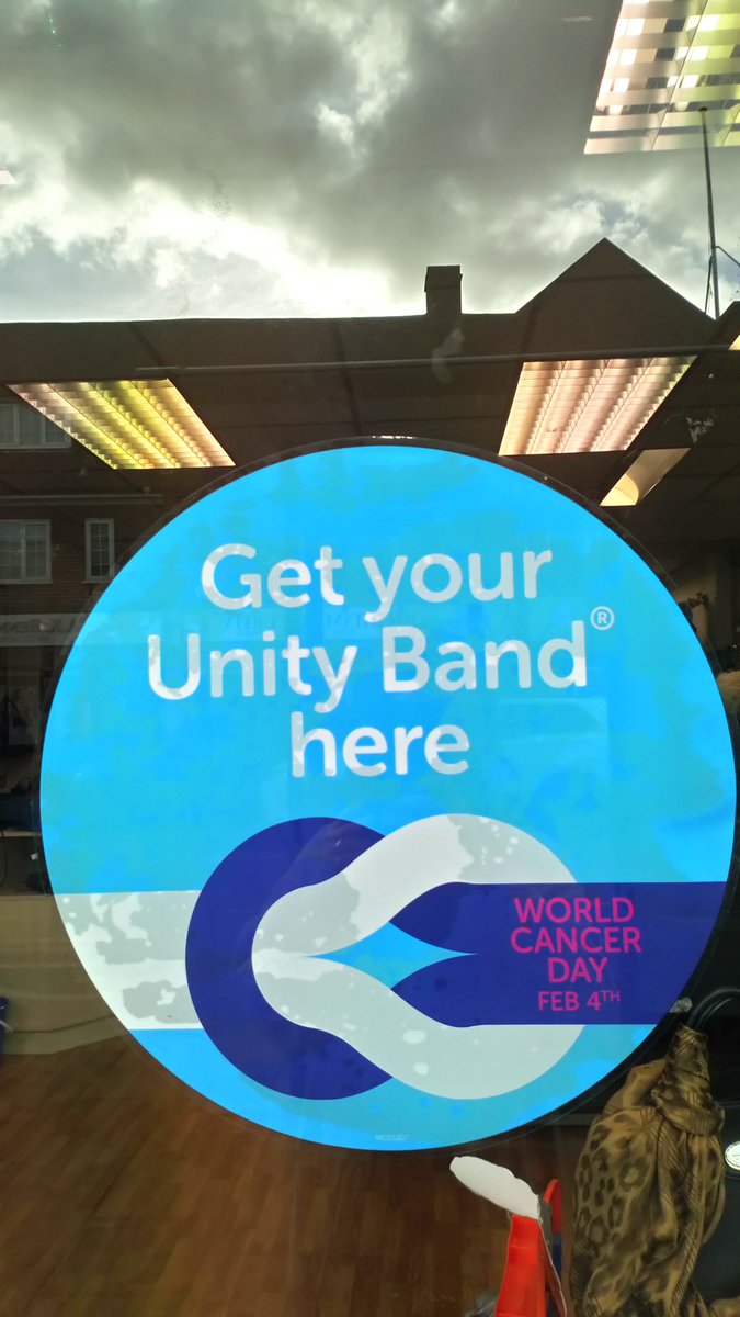 CRUKWestWickham's tweet photo. #WorldCancerDay 4th of February 
#unityband 
Get them at #CRUKWestWickham https://t.co/8NMugDWdv9