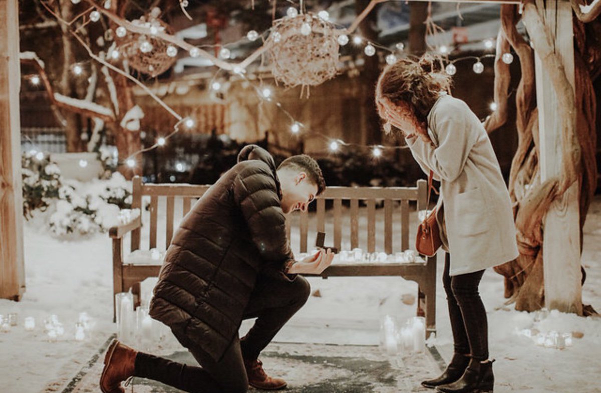 This weekend, these two love birds got engaged in our garden and it was totally gorgeous ♥️
Congratulations Rosa &amp; Ryan!
 <a href="/ryanyamin/">Ryan Yamin</a> <a href="/rosadambrosio/">Rosa D'Ambrosio</a> 
Olive &amp; June Floral Co. Joe Vogel Photography