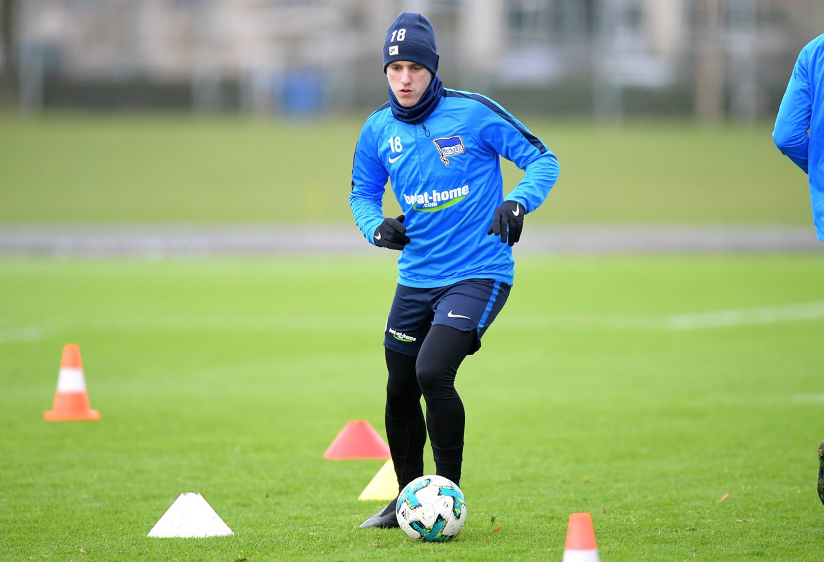 HerthaBSC_EN's tweet photo. .@michaelpreetz on Sinan Kurt: "We want to continue working with Sinan  because we see so much potential. He returned from the winter break in good shape, but no quite at the level we would like from him." #hahohe https://t.co/gczjs1O0SL