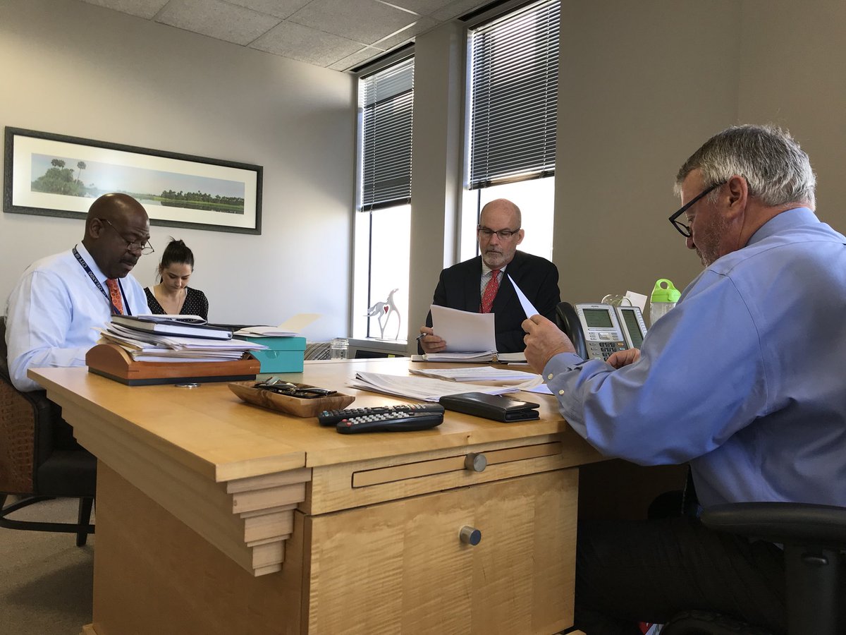 orlandomayor's tweet photo. Getting ready for today’s City Council meeting. The Federal Government might be shut down, but the work of local government - to provide you with services and amenities - continues. https://t.co/oA1u2S7k0Z