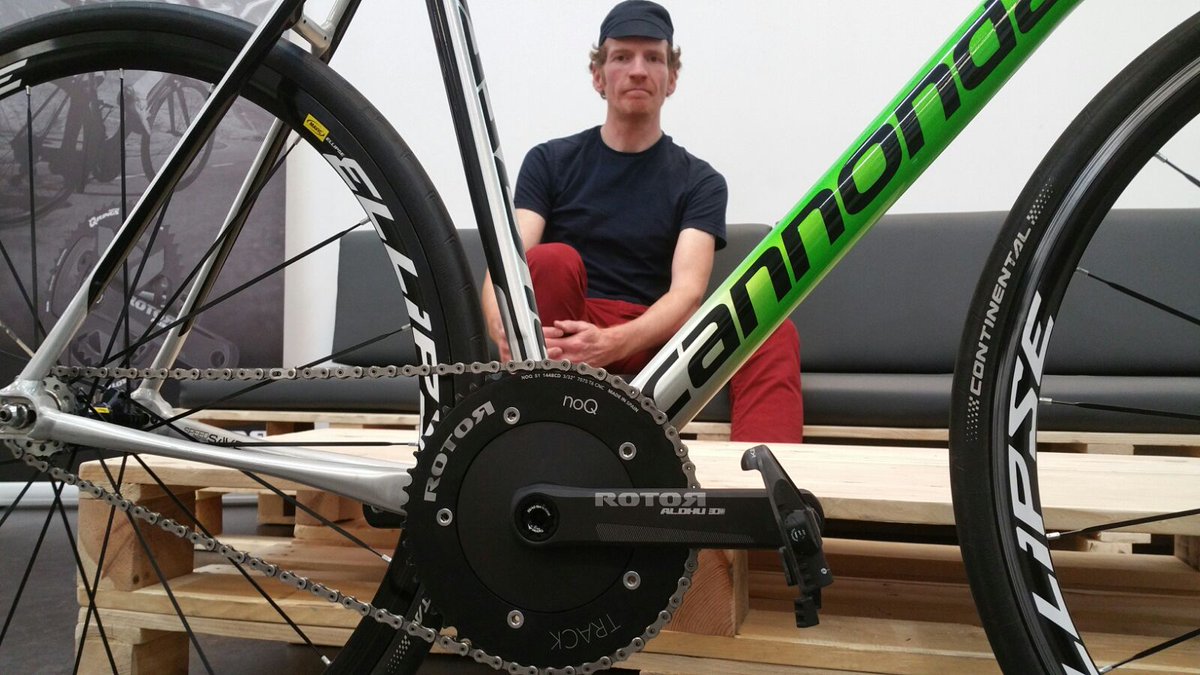 ROTOR_bikeES's tweet image. Gracias @christonge por visitar nuestras oficinas y de paso, recoger tu nueva bici montada con las nuevas ALDHU3D+ con eje de 30mm y desarrolladas exclusivamente para pista. ¡Esperamos que las disfrutes! #ROTORbikecomponents #ALDHU3D+