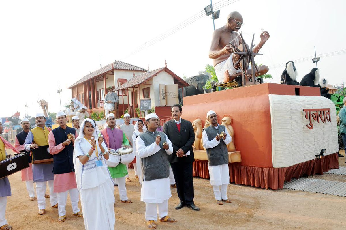 Centenary of Sabarmati Ashram as theme of Gujarat govt tableau on this 26 January