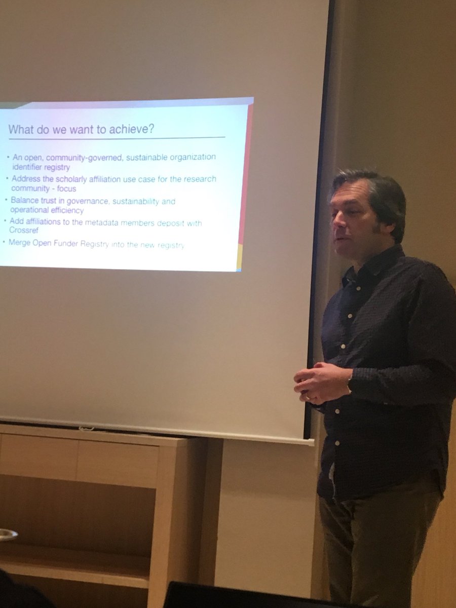 ORCID_Org's tweet photo. And now.... @CrossrefOrg with @epentz #org_id https://t.co/NojI1F86vX