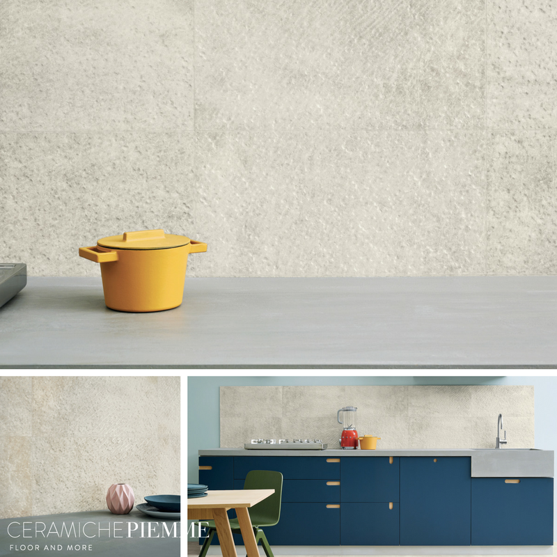 CeramichePiemme's tweet photo. #Uniquestone #Iced: easy to lay and maintain, recreates the veined effect of stone with a fine polished effect on the top https://t.co/Olluo4RhWk