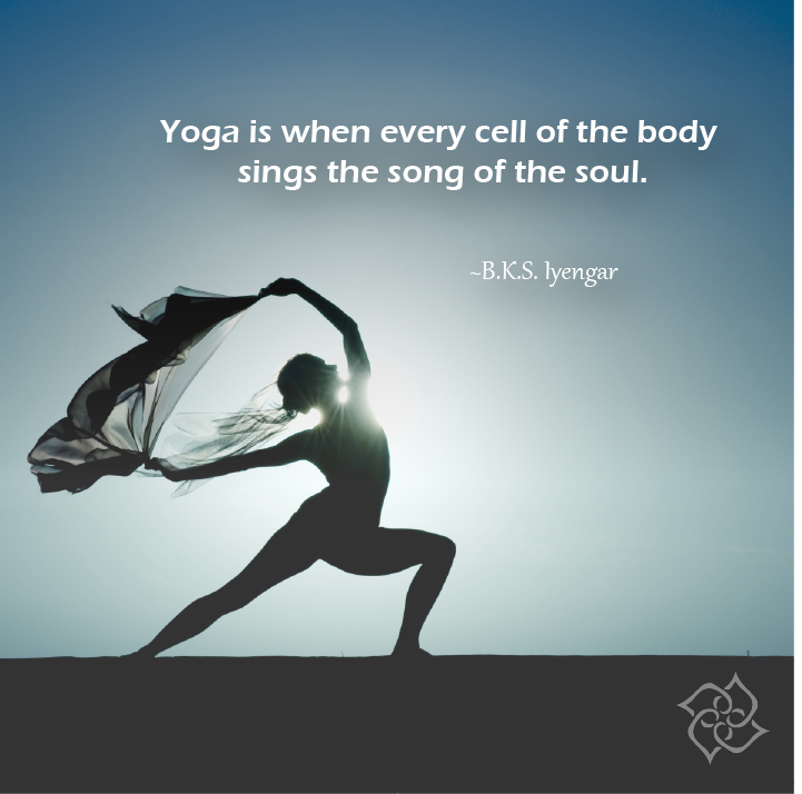 YogaAlliance's tweet photo. "Yoga is when every cell of the body sings the song of the soul" - B.K.S. Iyengar

What is yoga to you? https://t.co/Q3JGTScUzv