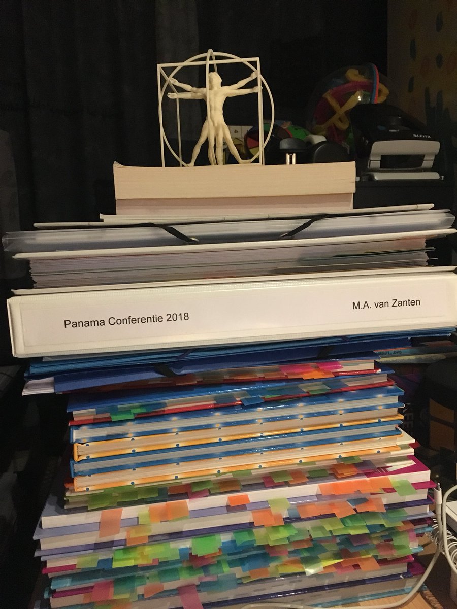 Druk aan het werk met de laatste voorbereidingen voor #panama36