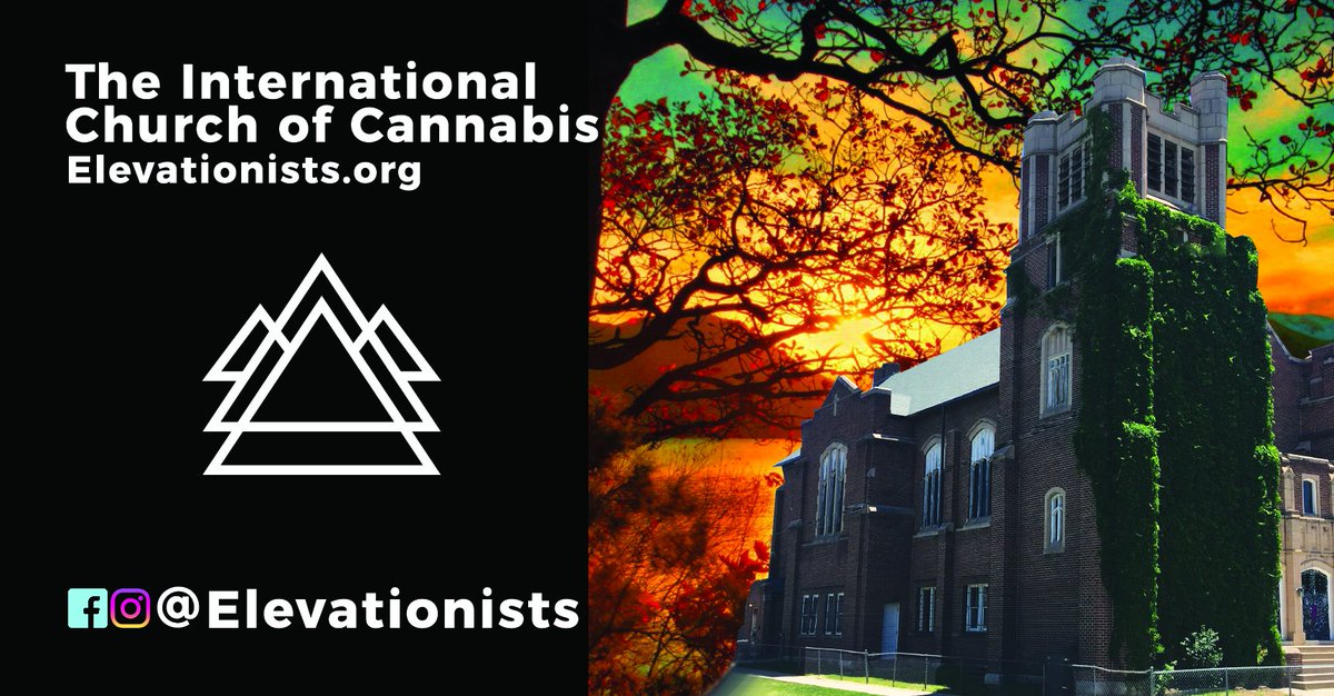 Hi world! Join us in person by first joining us online! elevationists.org! #churchofcannabis #InternationalChurchOfCannabis #Elevationists #Elevationists