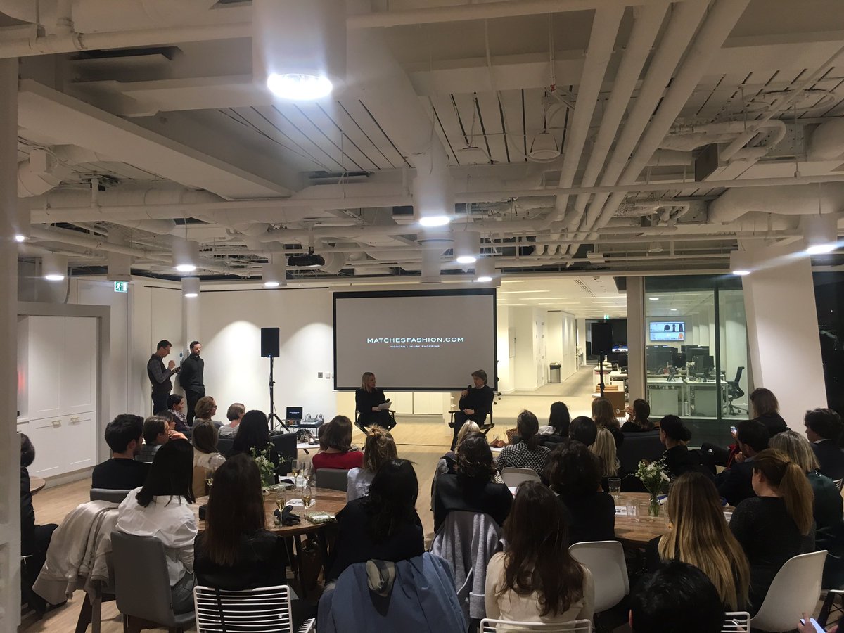 Today we meet <a href="/ulricjerome/">Ulric Jerome</a> , CEO of <a href="/MATCHESFASHION/">MATCHES</a> ! Amazing speech