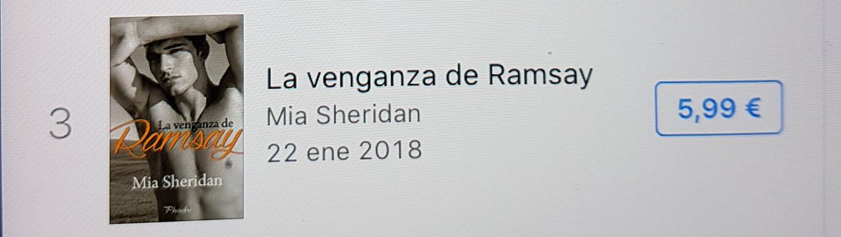 PhoebeRomantica's tweet photo. Un GRACIAS enorme a todos los que una vez más elegís a nuestra querida @MSheridanAuthor 😍
#3 en @iBooks en su primer día 
#soislaleche 💕💞💕💞💕💞💕💞 https://t.co/2SPaObHJm9
